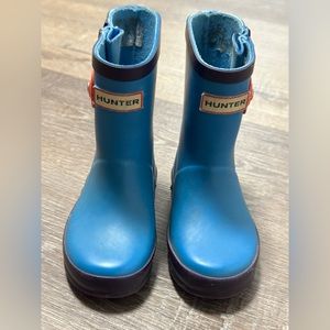 Hunter boots toddler size 5
